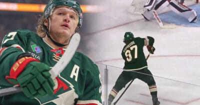 A new angle of Kaprizov's goal is mesmerizing people