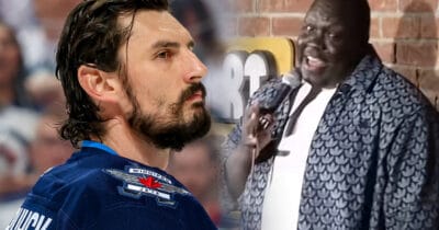 A Winnipeg comedian found the perfect Hellebuyck joke
