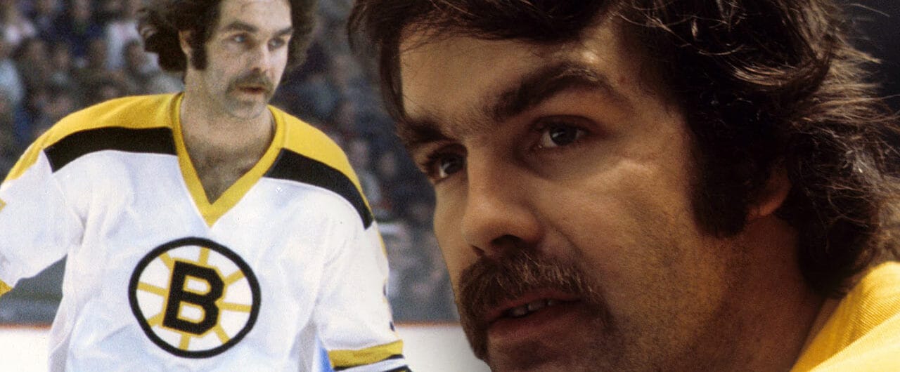Derek Sanderson turned up to the Cup final in a tuxedo