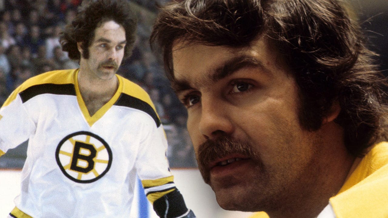 Derek Sanderson turned up to the Cup final in a tuxedo