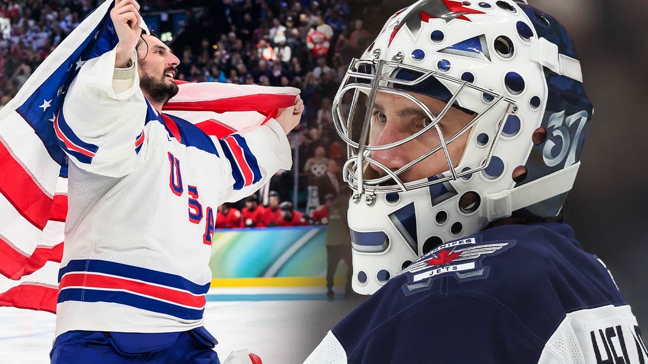 Winnipeg could pay Connor Hellebuyck to stay at home