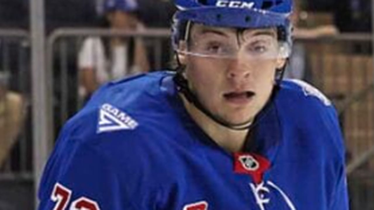 Matt Rempe of the New York Rangers