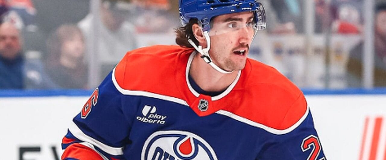 Alex Formenton of the Edmonton Oilers