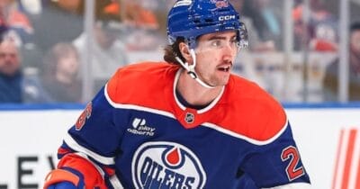 Alex Formenton of the Edmonton Oilers