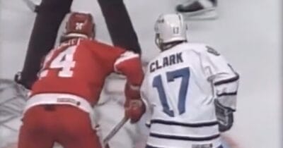 Bob Probert vs Wendel Clark