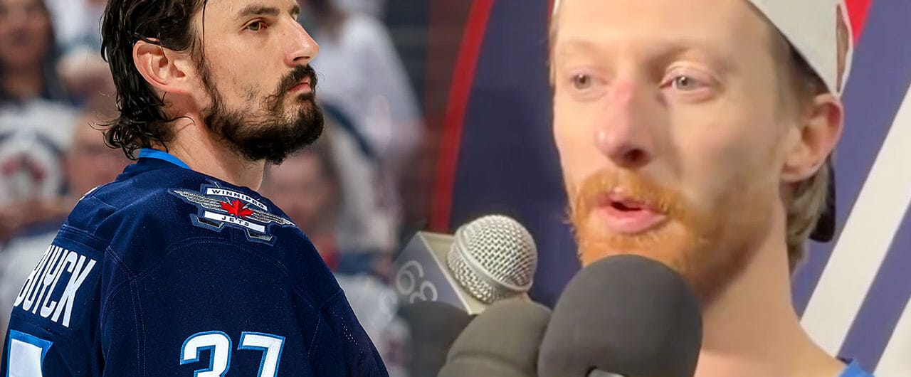 Kyle Connor's pointed words after the Hellebuyck trade