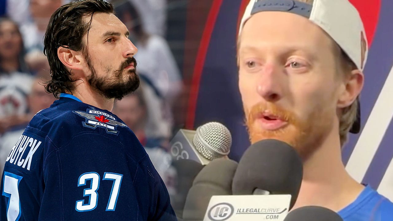 Kyle Connor's pointed words after the Hellebuyck trade