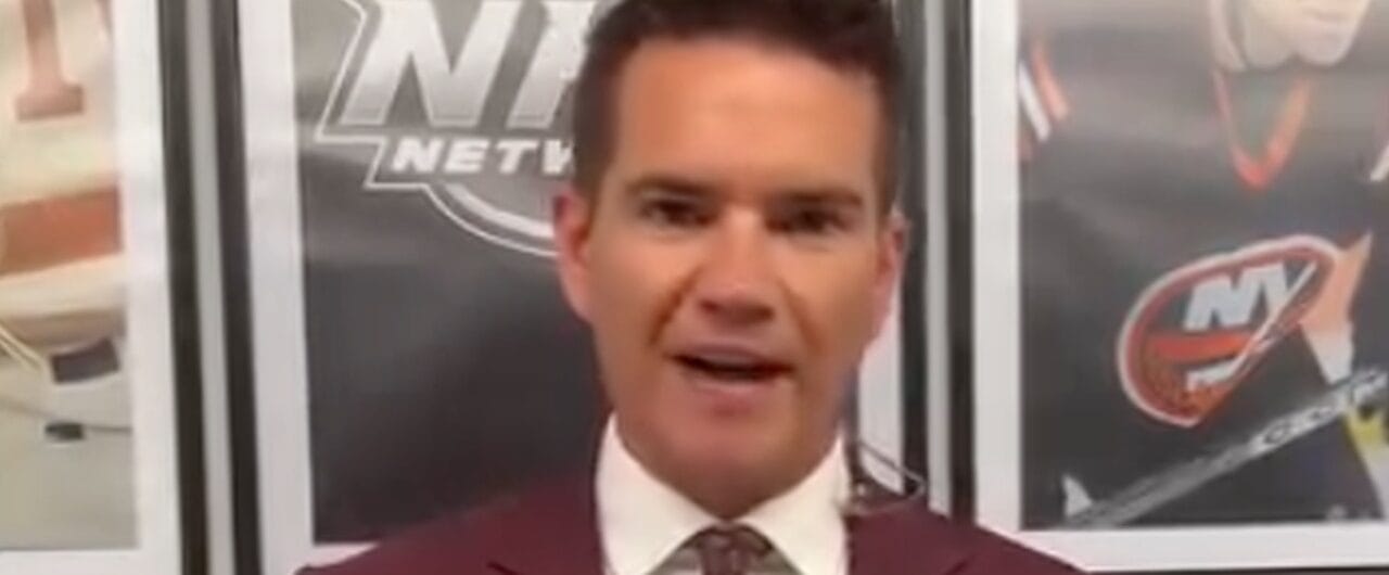 Jamison Coyle of the NHL Network