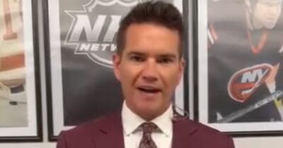 Jamison Coyle of the NHL Network