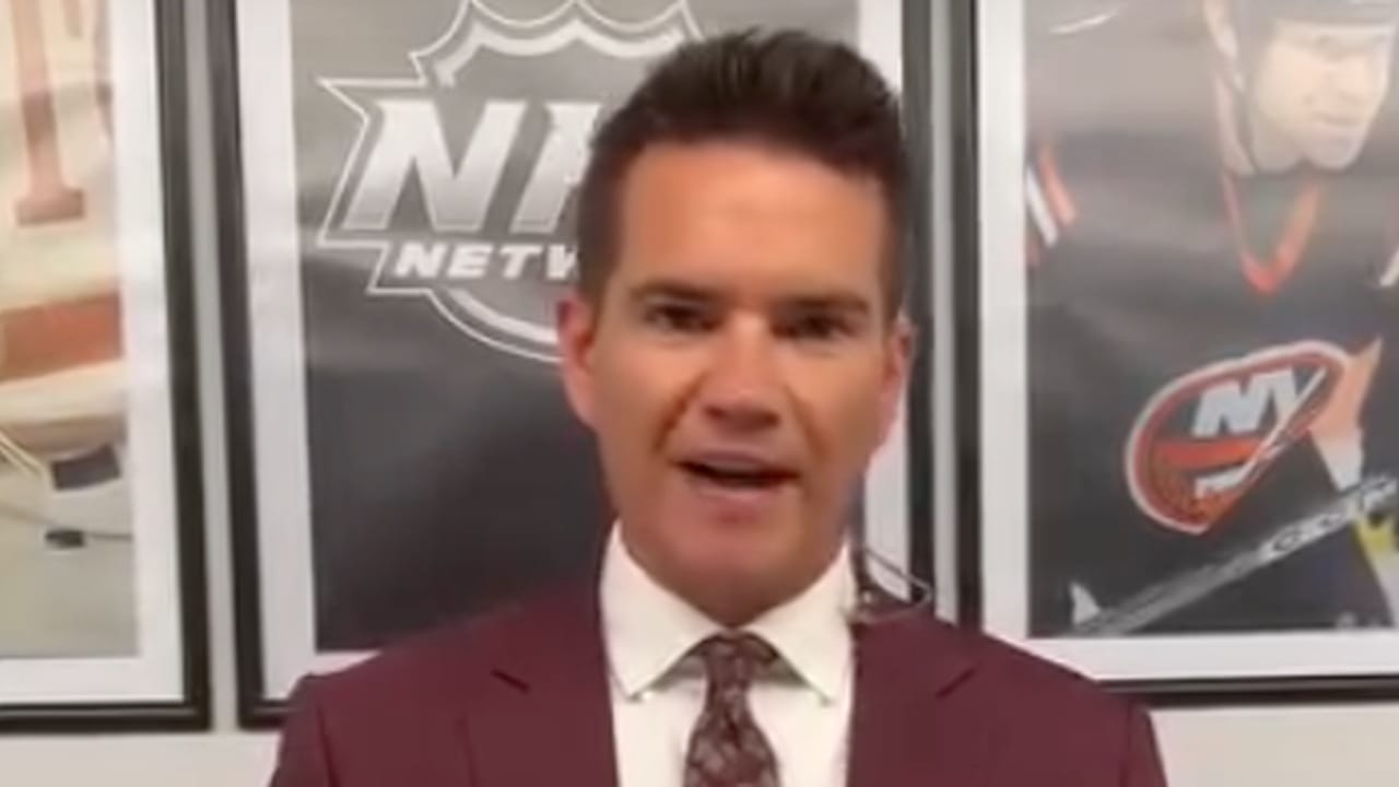 Jamison Coyle of the NHL Network