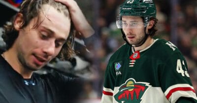 Quinn Hughes got one more round of boos after the game