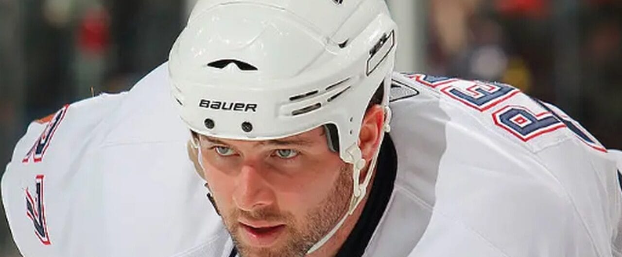 Dustin Penner, former forward with the Edmonton Oilers