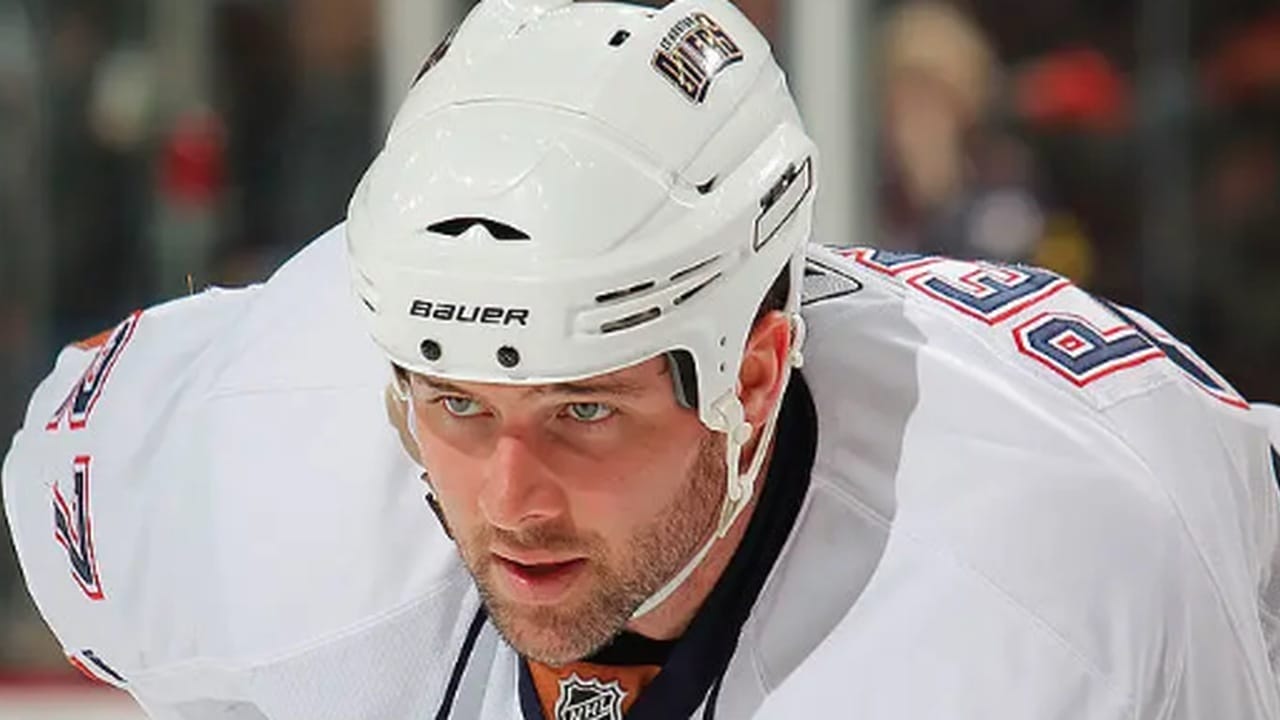 Dustin Penner, former forward with the Edmonton Oilers
