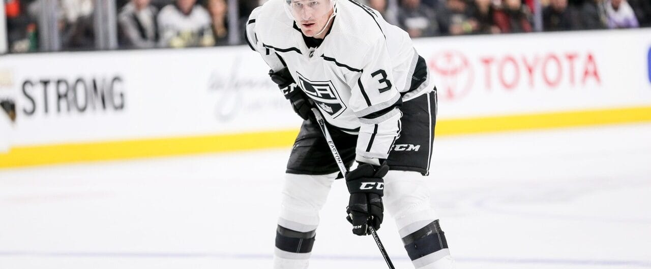 Dion Phaneuf of the Los Angeles Kings