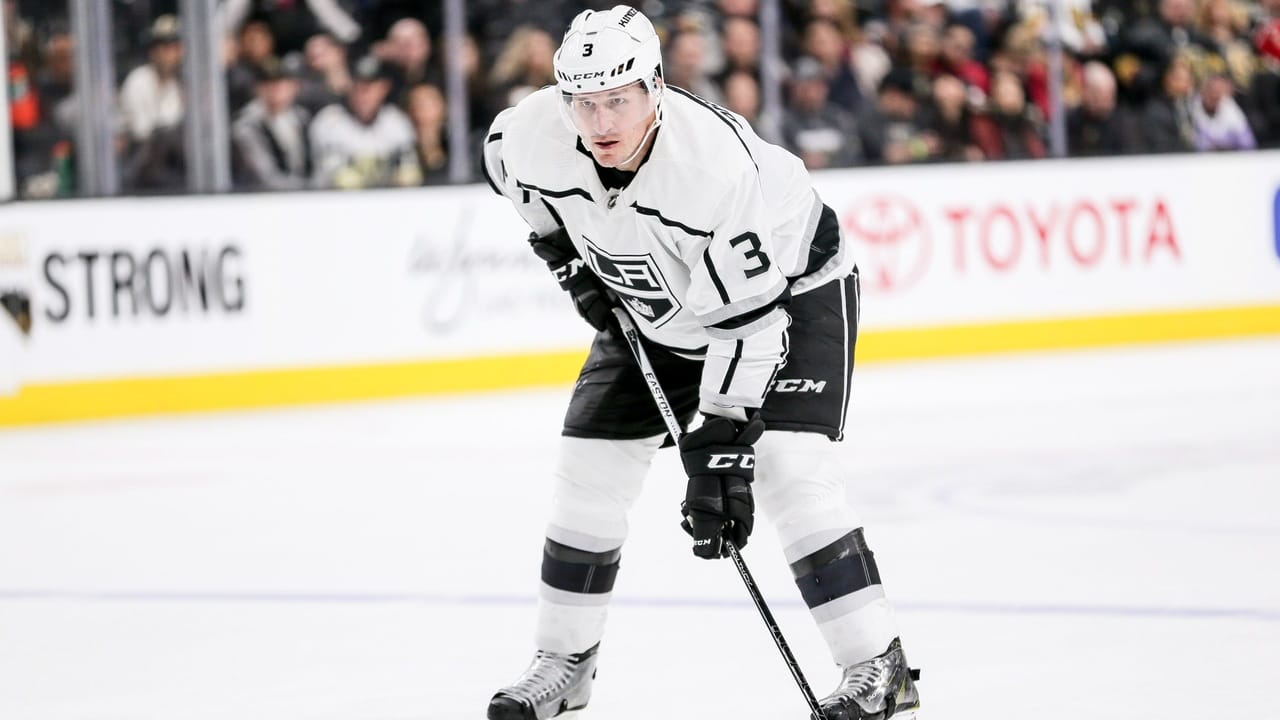 Dion Phaneuf of the Los Angeles Kings