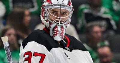 Sheldon Keefe's verdict on the Hellebuyck debut was clear
