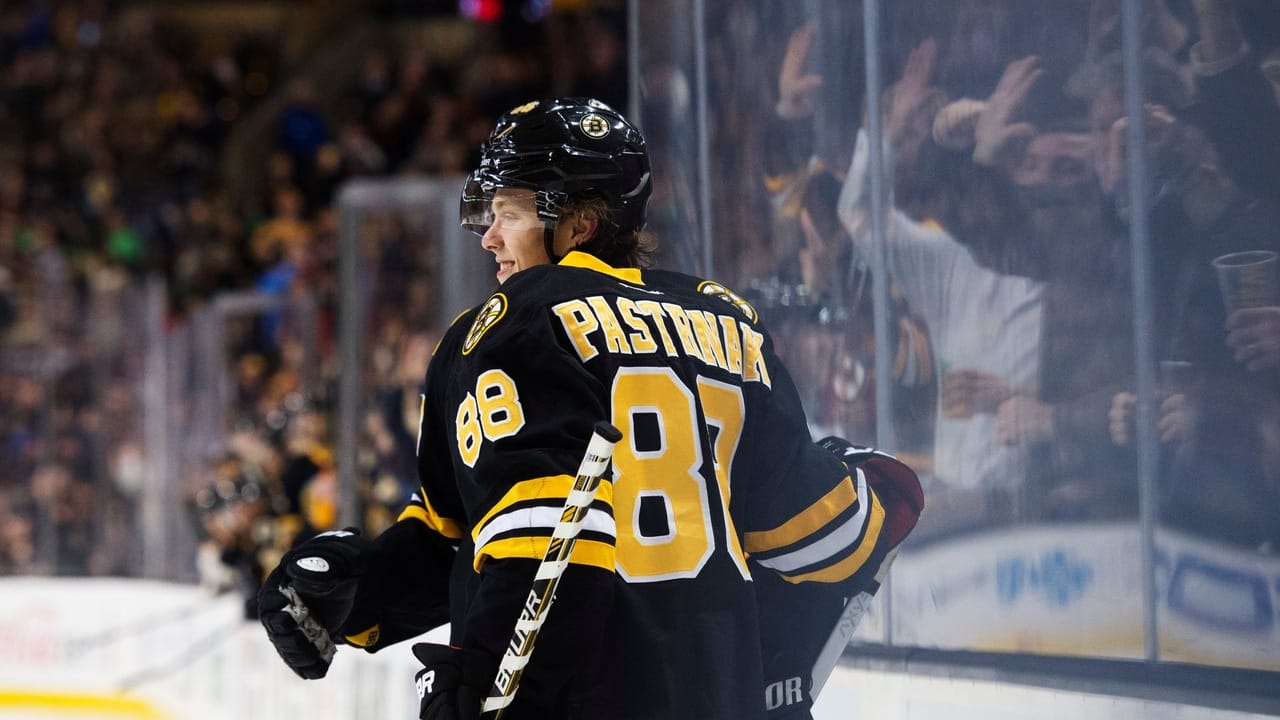 David Pastrnak, Boston Bruins