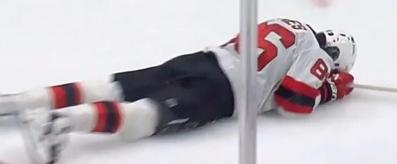 What Jack Hughes did after losing a tooth says it all
