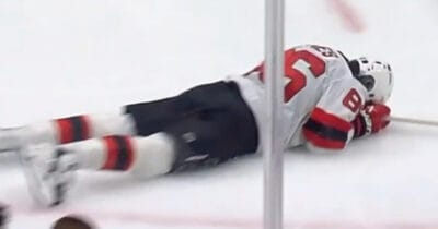 What Jack Hughes did after losing a tooth says it all