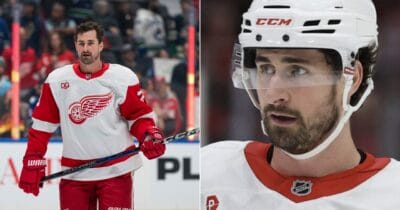 Dylan Larkin of the Detroit Red Wings