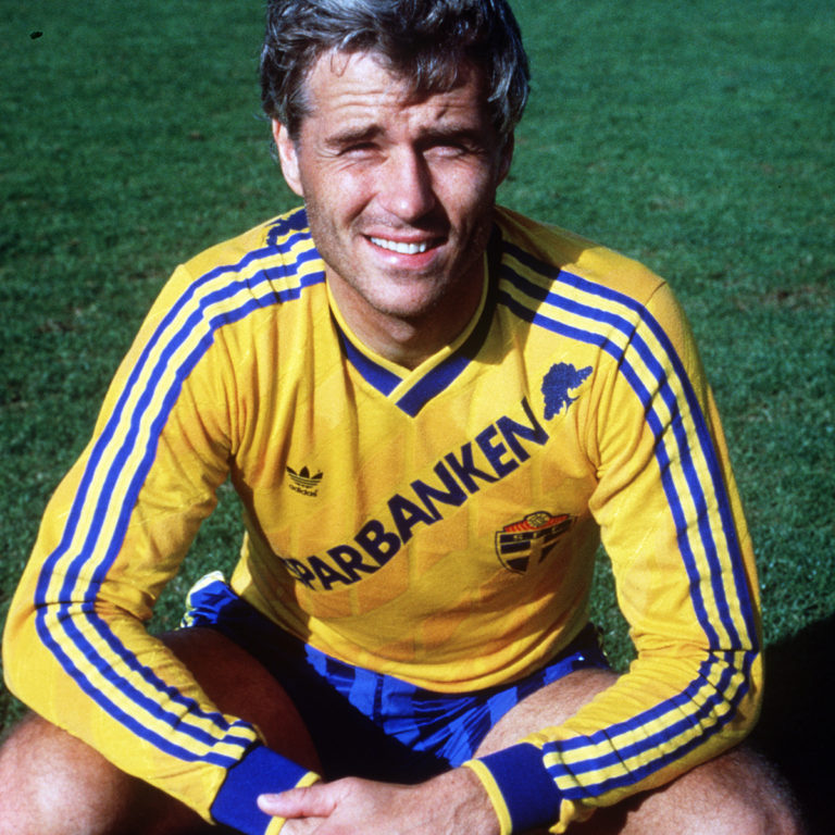 Fiche Foot Vintage Glenn Hysen 1987 - Suède - Édition Mondial Neuve