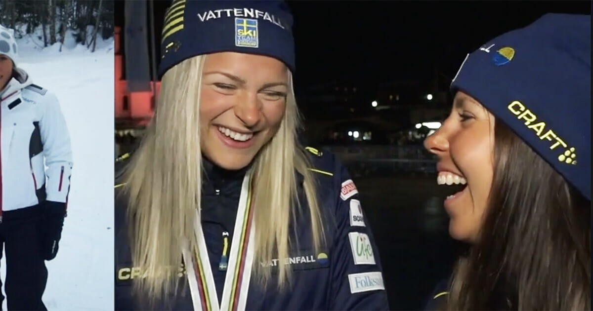 Frida Karlsson, Charlotte Kalla, skidor