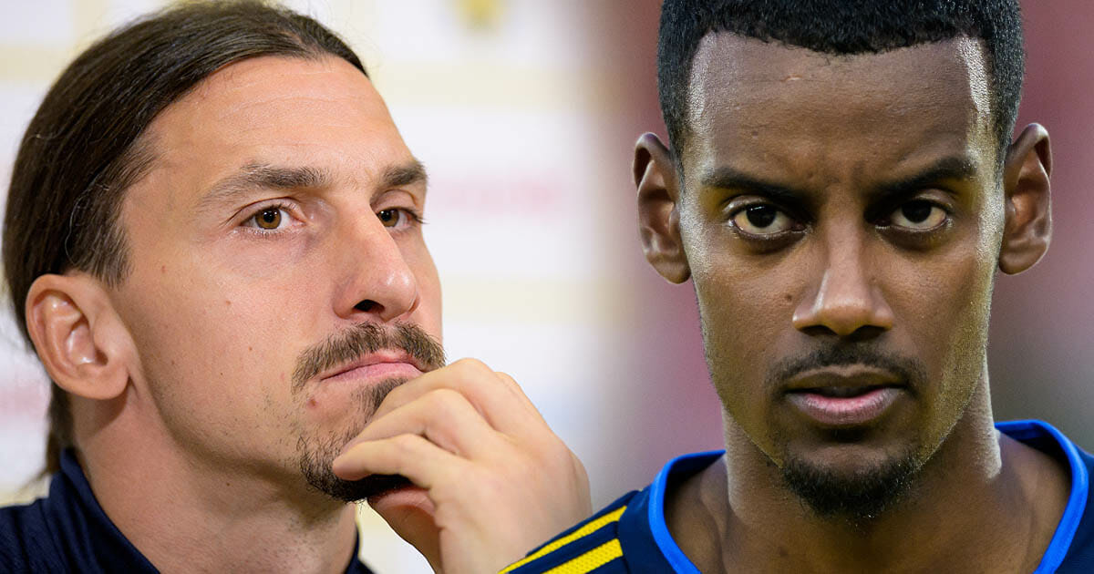 Alexander Isak, Zlatan Ibrahimovic, fotboll