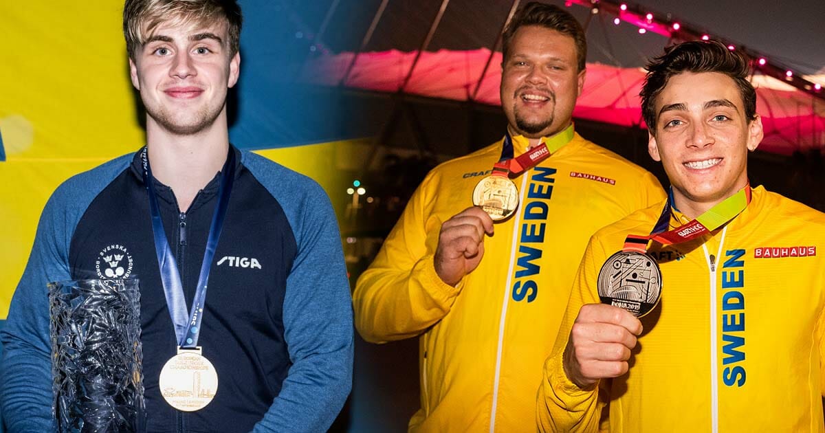 Daniel Ståhl, Armand Duplantis, Truls Möregårdh