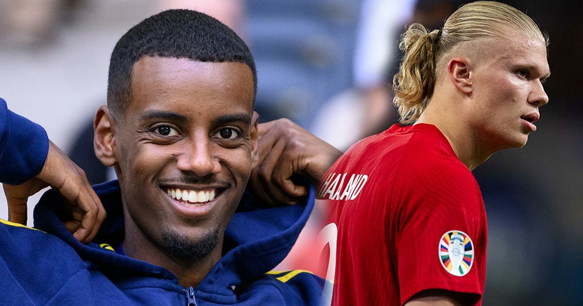 Alexander Isak, Erling Braut Haaland, fotboll Premier League