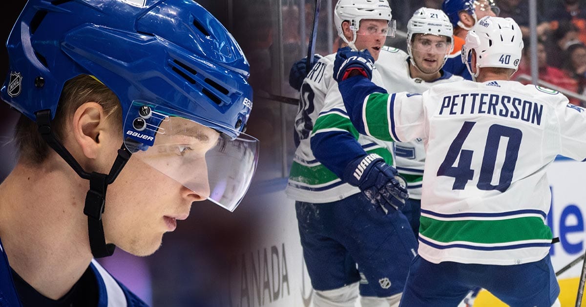 Elias Pettersson, hockey