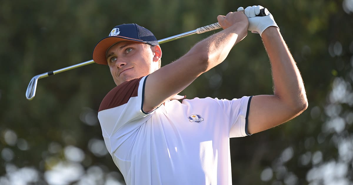 Ludvig Åberg, golf