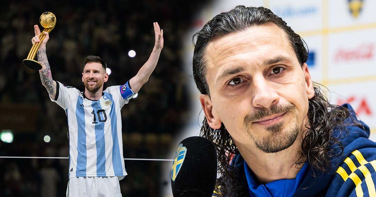 Zlatan ibrahimovic, Sverige, Lionel Messi, Argentina, fotboll