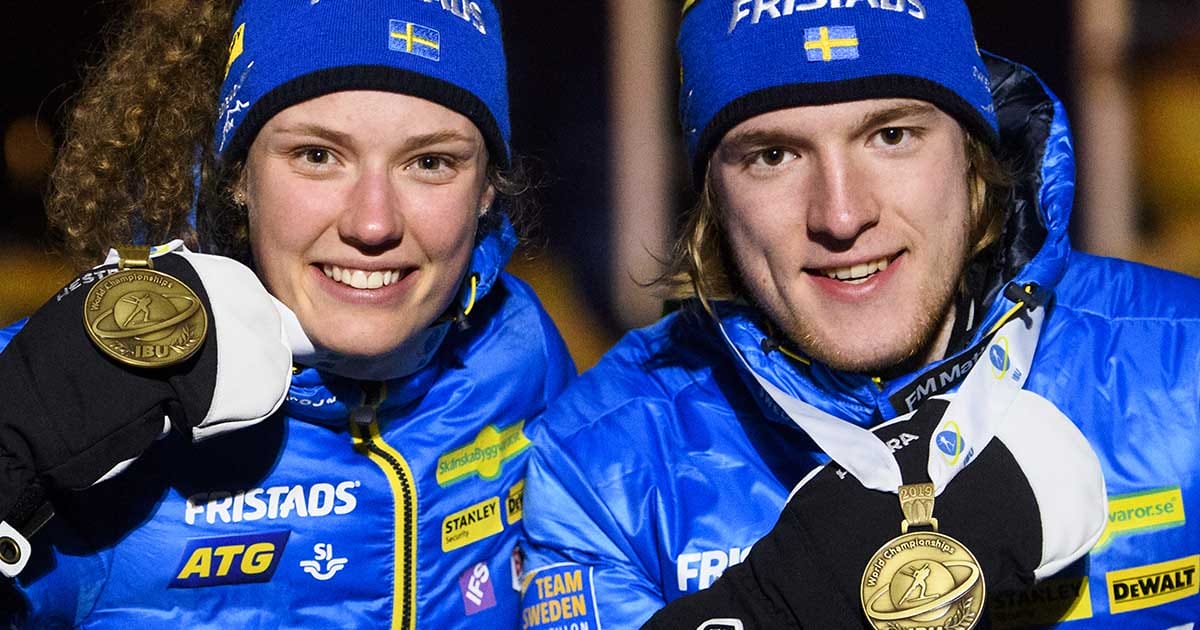 Hanna Öberg, Sebastian Samuelsson, skidskytte
