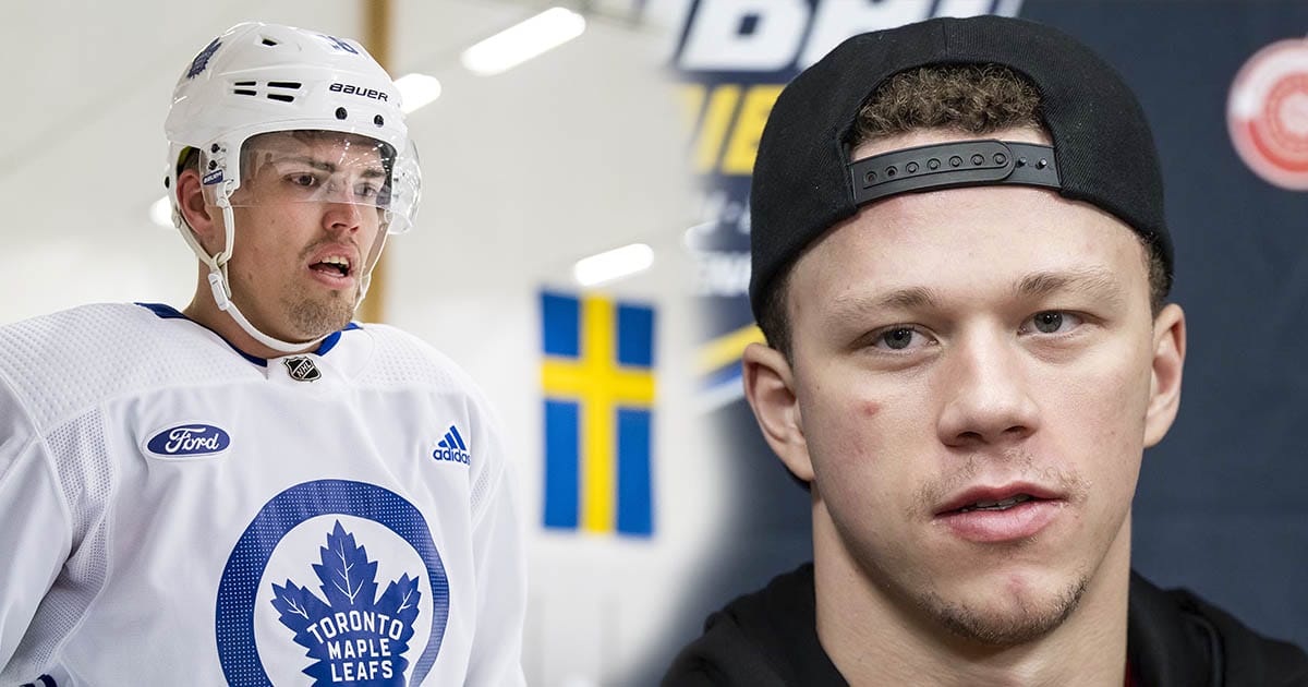 Lucas Raymond, Detroit Red Wings, NHL, Andreas Johnsson, Skellefteå, hockey, SHL, Frölunda