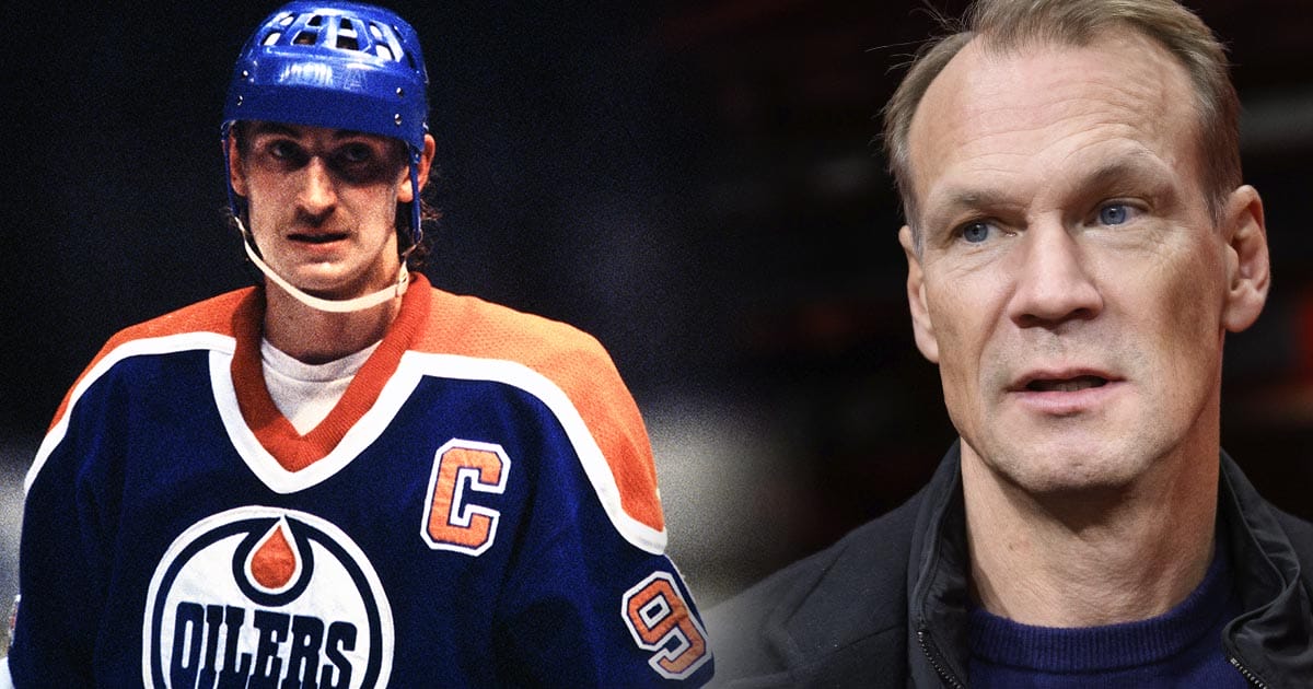 Nicklas Lidström och Wayne Gretzky
