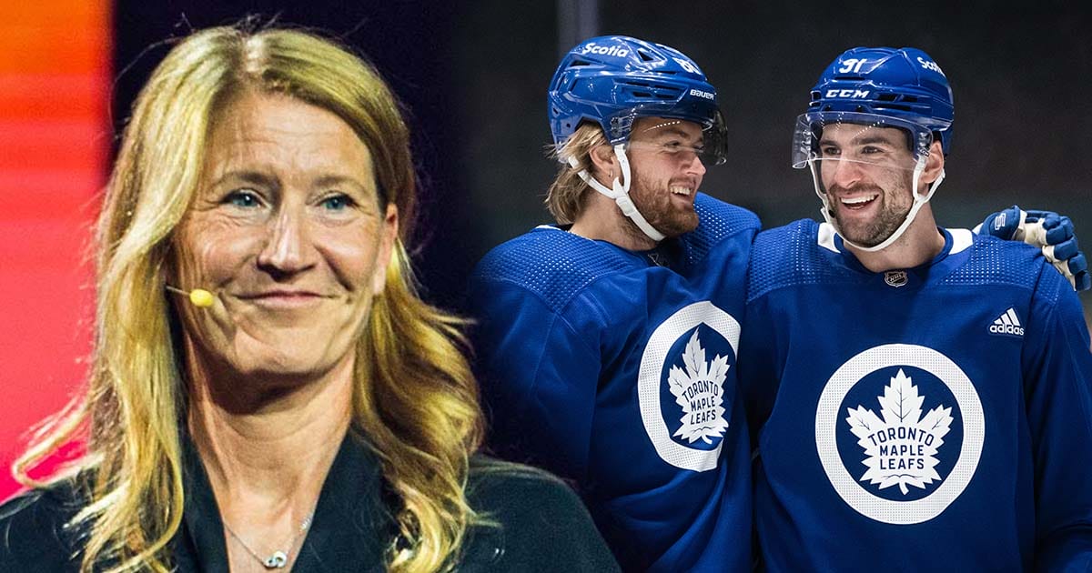Pia Salming, Toronto Maple Leafs, hockey, NHL Global Series