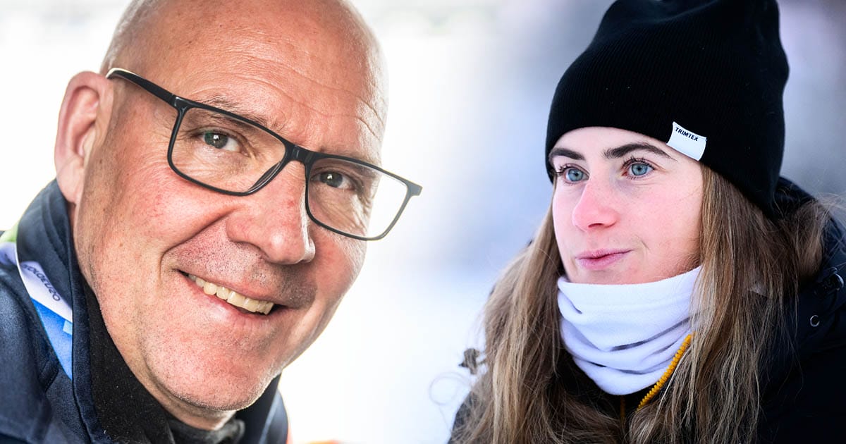 Torgny Mogren, Ebba Andersson, skidor