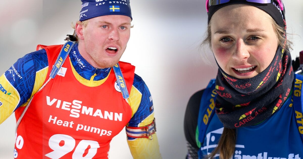 Emil Nykvist och Stina Nilsson