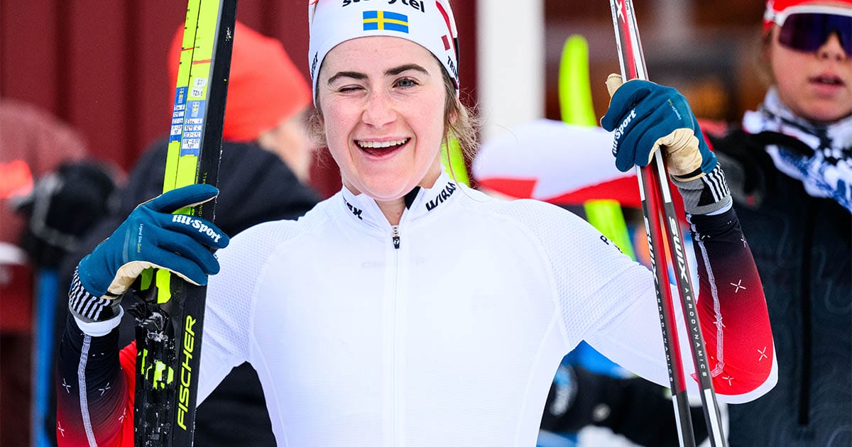 Ebba Andersson är regerande VM-drottning och en av Sveriges främsta skidåkare just nu.