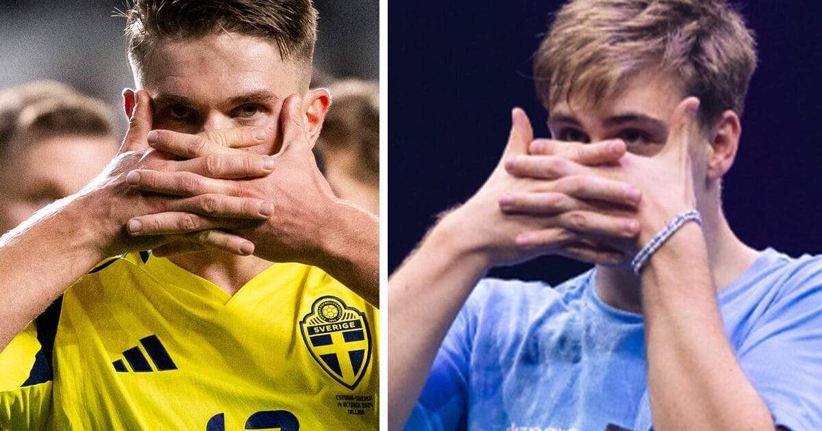 Viktor Gyökeres och Truls Möregårdh