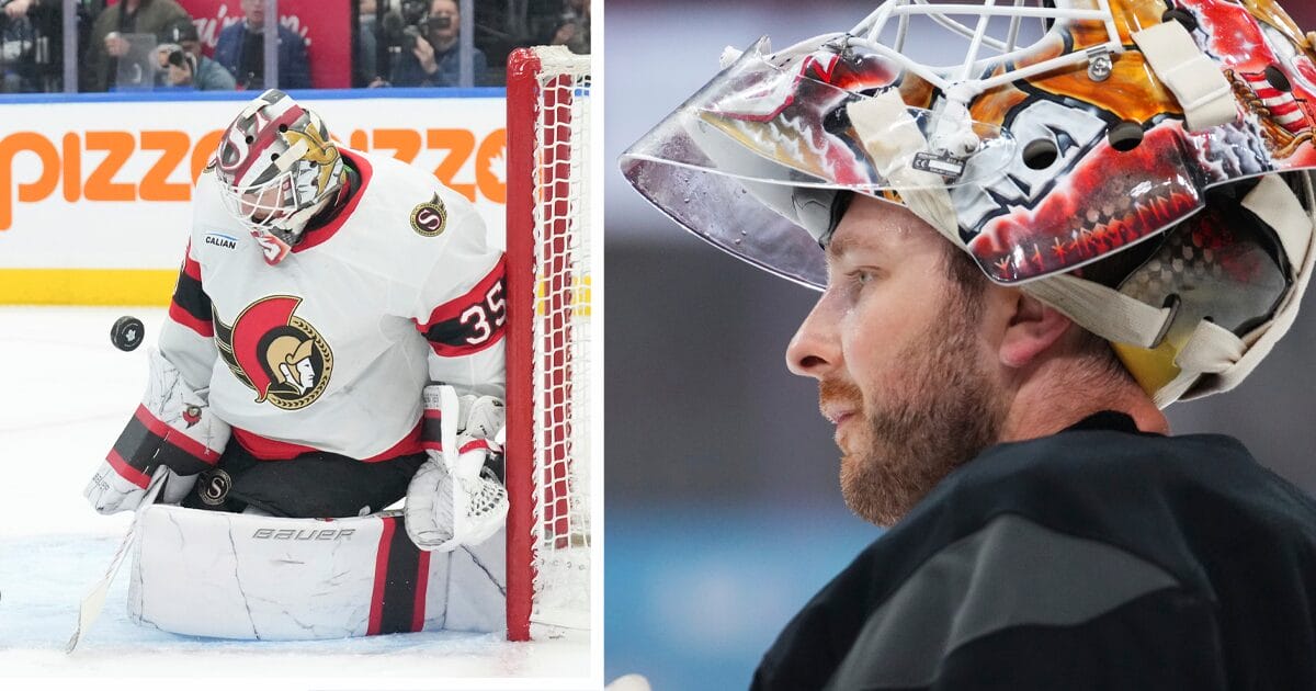 Linus Ullmark i Ottawa Senators
