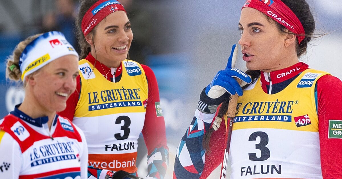 Kristine Stavås Skistad och Linn Svahn
