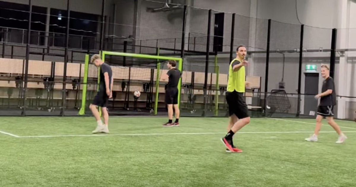 Zlatan Ibrahimovic slutar aldrig att förvåna en och visar nu upp sitt nya drömmål.