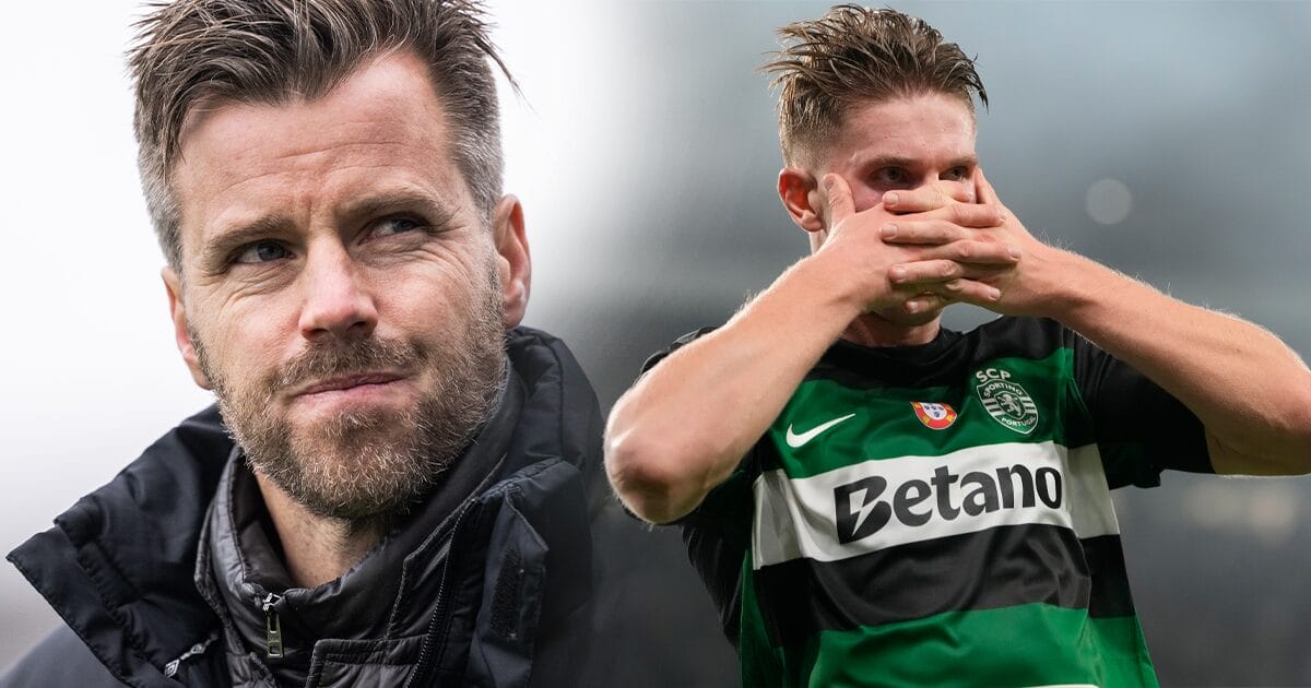 Pontus Farnerud och Viktor Gyökeres