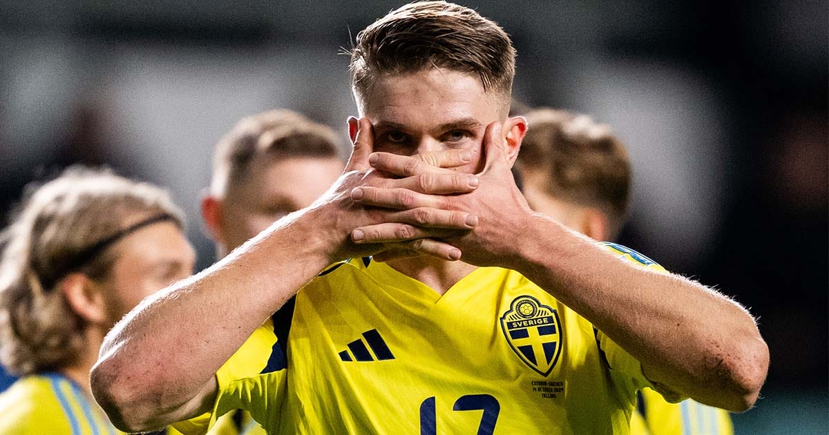 Viktor Gyökeres har gjort fullständig storsuccé i svenska landslaget och öser in mål.