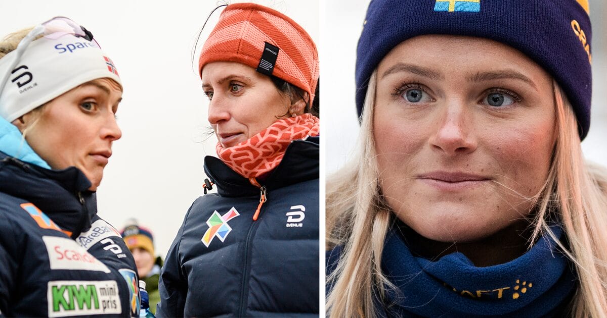 Therese Johaug, Marit Björgen och Frida Karlsson