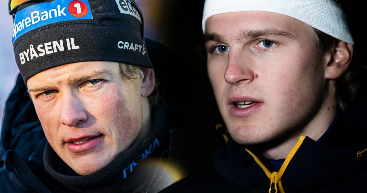 Edvin Anger och Johannes Hösflot Kläbo