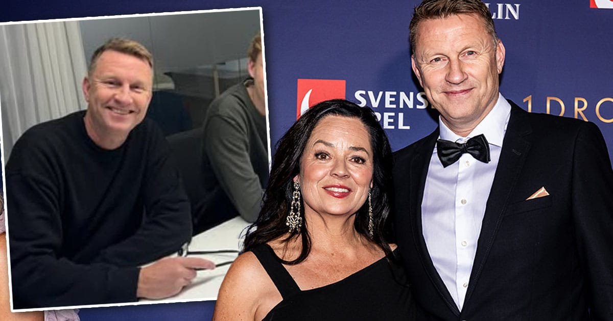Kennet Anderssons son har vuxit upp och går nu i pappas fotspår med sitt första proffskontrakt.