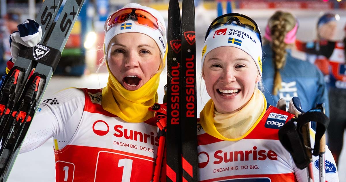 Svenska skidstjärnorna är klara för att åka SM-veckan i Borås.