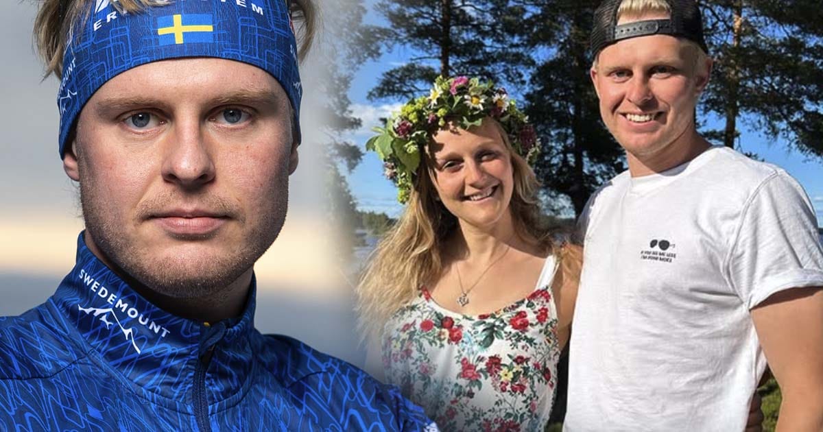 Emil Nykvist och Stina Nilsson är ett par, de träffades inom skidskytte.